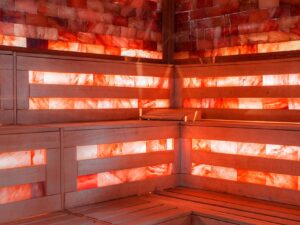 Pink Salt Therapy Room
